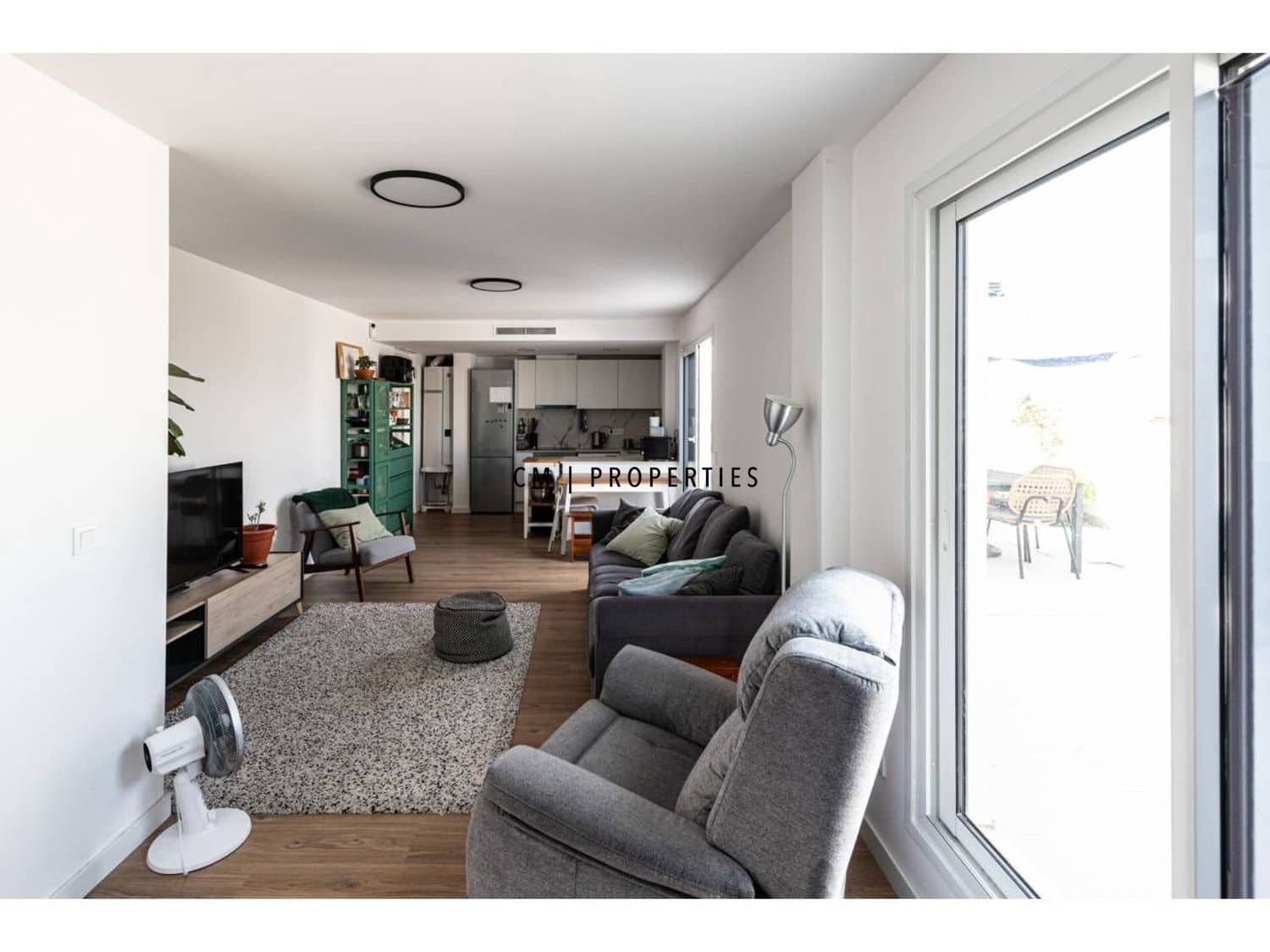 4 Zimmer Penthouse zu vermieten in Valencia Stadt mit Pool Garage - 2.500 € (Ref: 9819617)