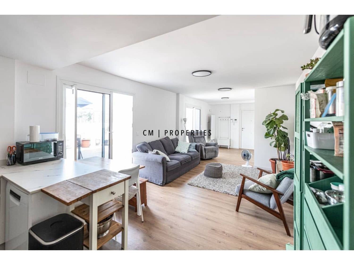 4 Zimmer Penthouse zu vermieten in Valencia Stadt mit Pool Garage - 2.500 € (Ref: 9819617)