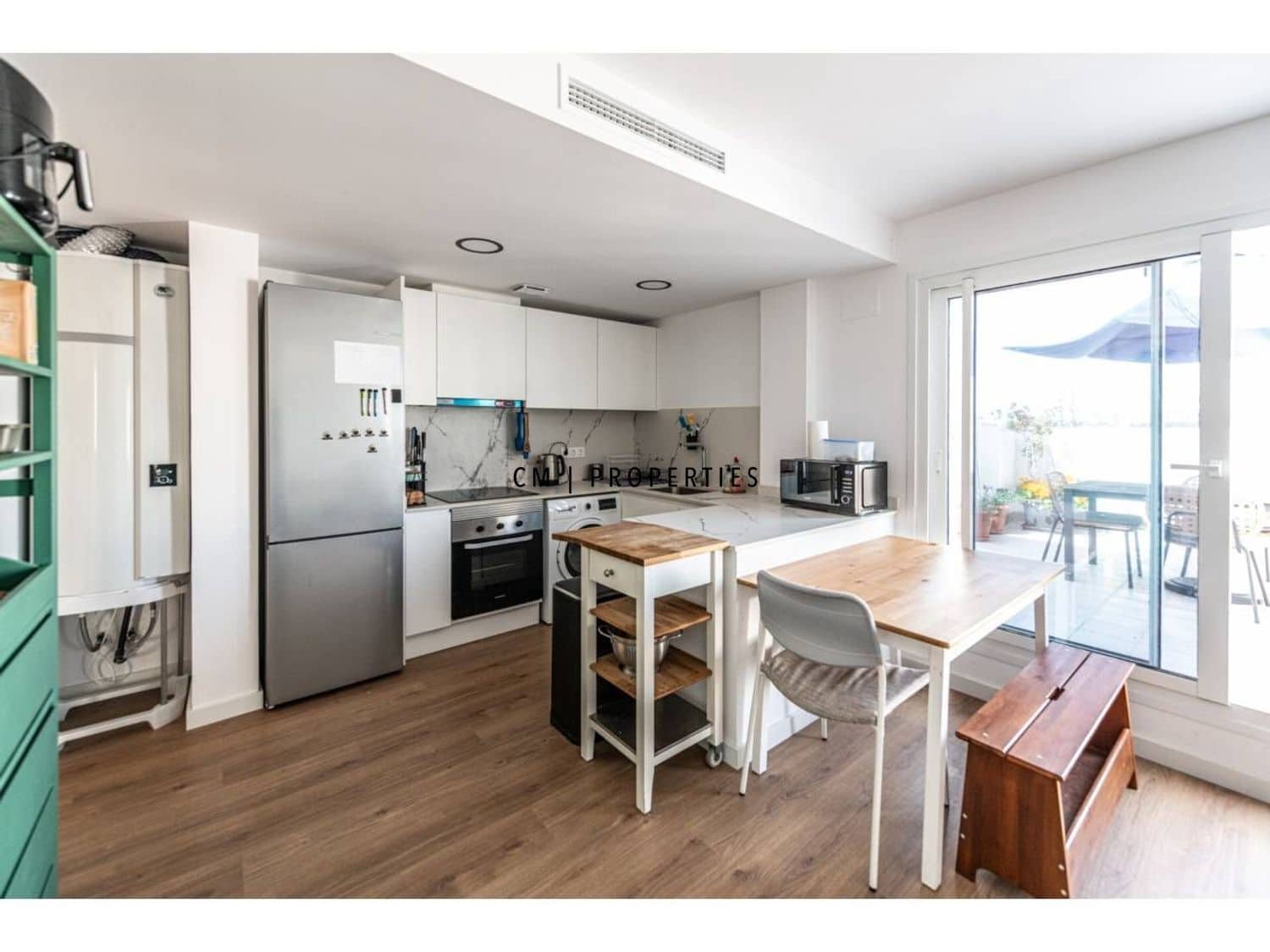 4 Zimmer Penthouse zu vermieten in Valencia Stadt mit Pool Garage - 2.500 € (Ref: 9819617)