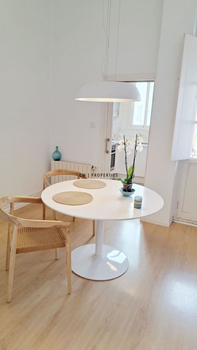 1 Zimmer Wohnung zu vermieten in Valencia Stadt - 1.450 € (Ref: 9830016)