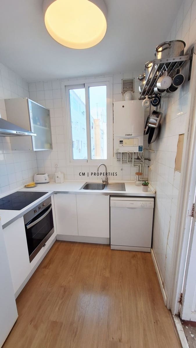 1 Zimmer Wohnung zu vermieten in Valencia Stadt - 1.450 € (Ref: 9830016)
