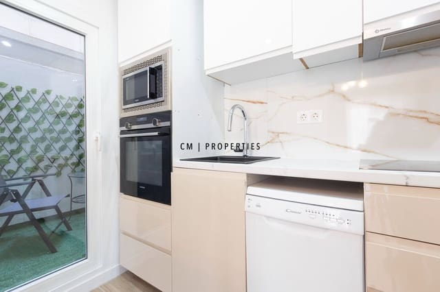 Piso de 2 habitaciones en Poblats Maritims, València ciudad en alquiler - 1.400 € (Ref: 9832305)