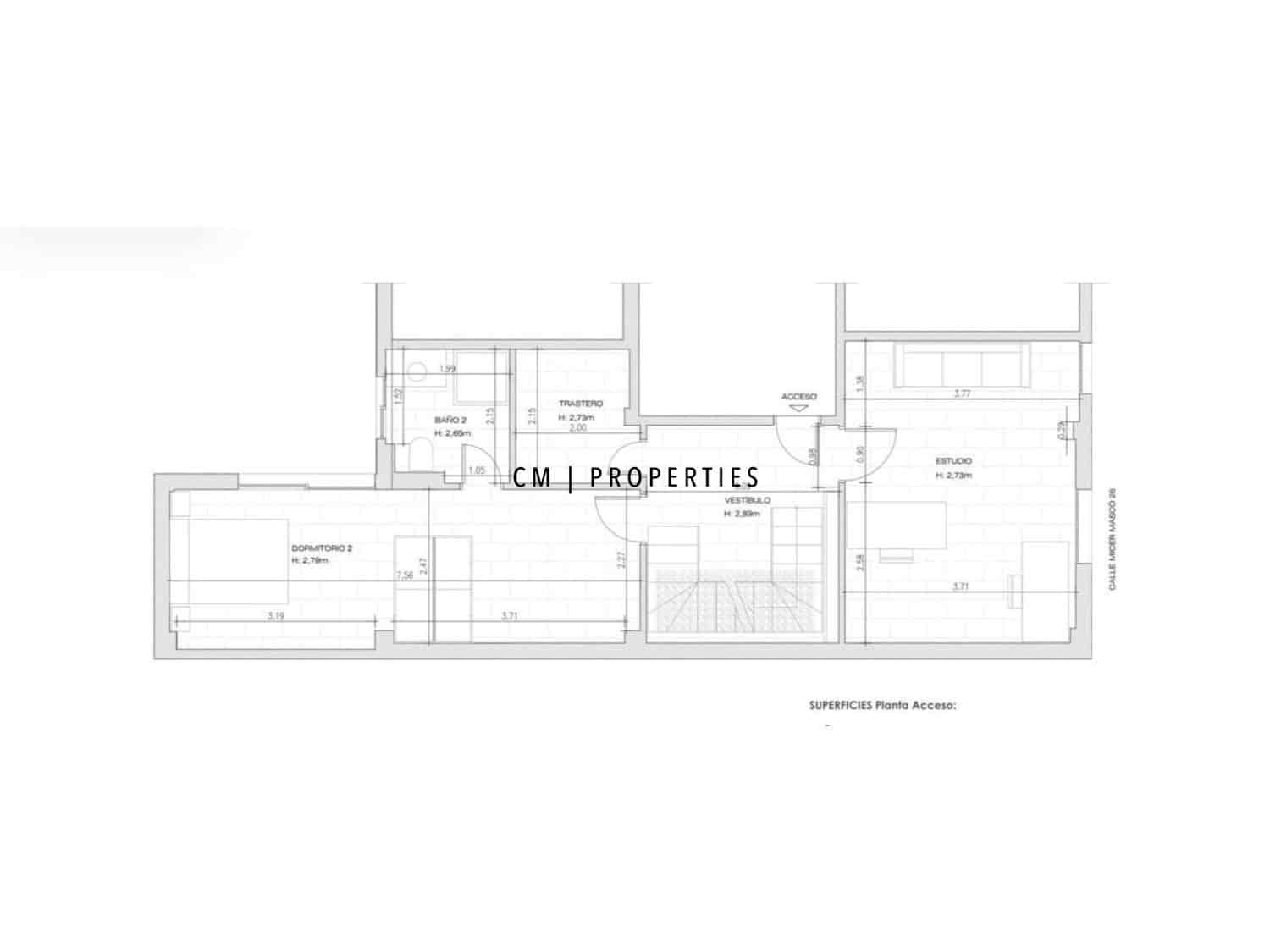 3 bedroom Flat for rent in Valencia city with garage - € 2,500 (Ref: 9844209)