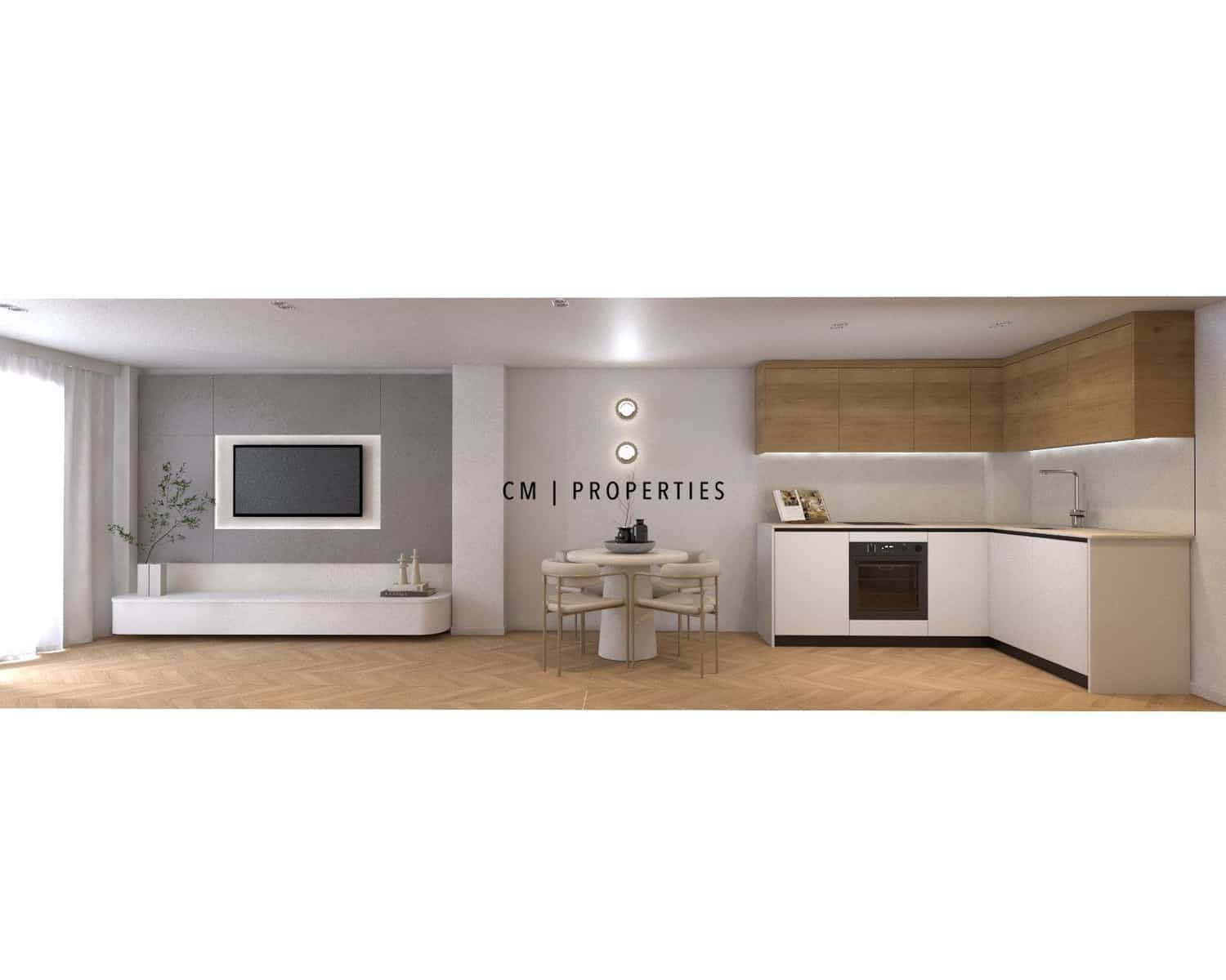 1 sypialnia Mieszkanie na sprzedaż w Miasto Walencja - 245 000 € (Ref: 9863637)