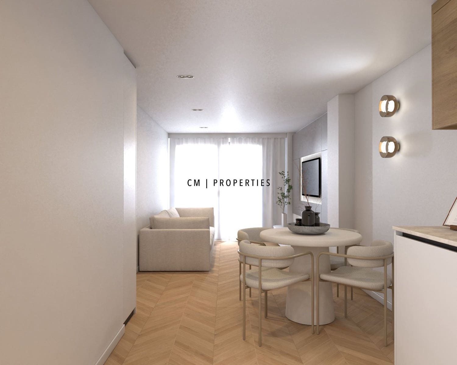 1 sypialnia Mieszkanie na sprzedaż w Miasto Walencja - 245 000 € (Ref: 9863637)