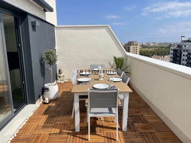 2 sovrum Takvåning att hyra i Benicalap, Valencia stad med pool garage - 1 600 € (Ref: 9918998)
