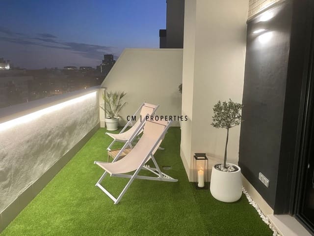 2 sovrum Takvåning att hyra i Benicalap, Valencia stad med pool garage - 1 600 € (Ref: 9918998)