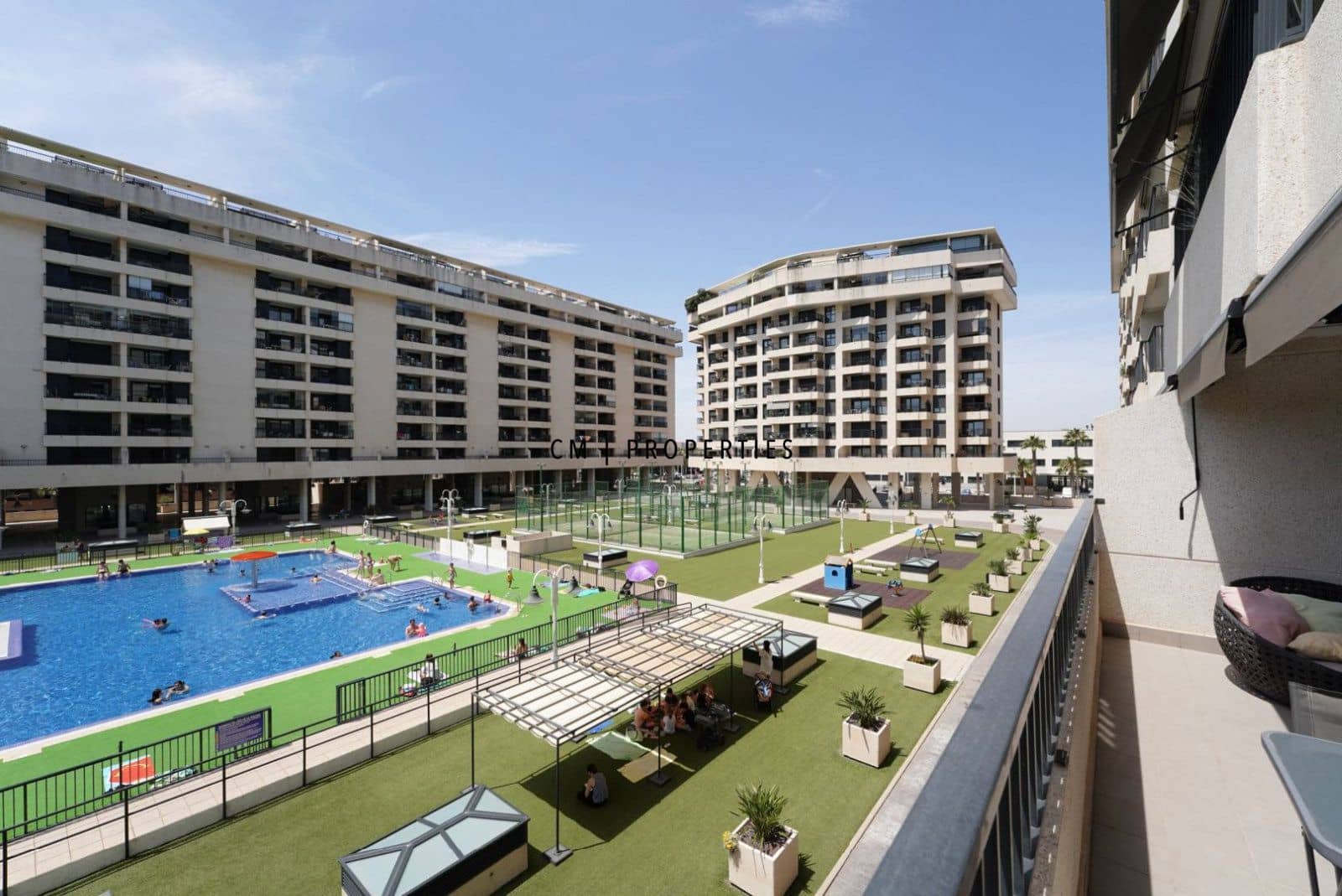 2 slaapkamer Flat te huur in Alboraya / Alboraia met zwembad garage - € 2.100 (Ref: 9925242)