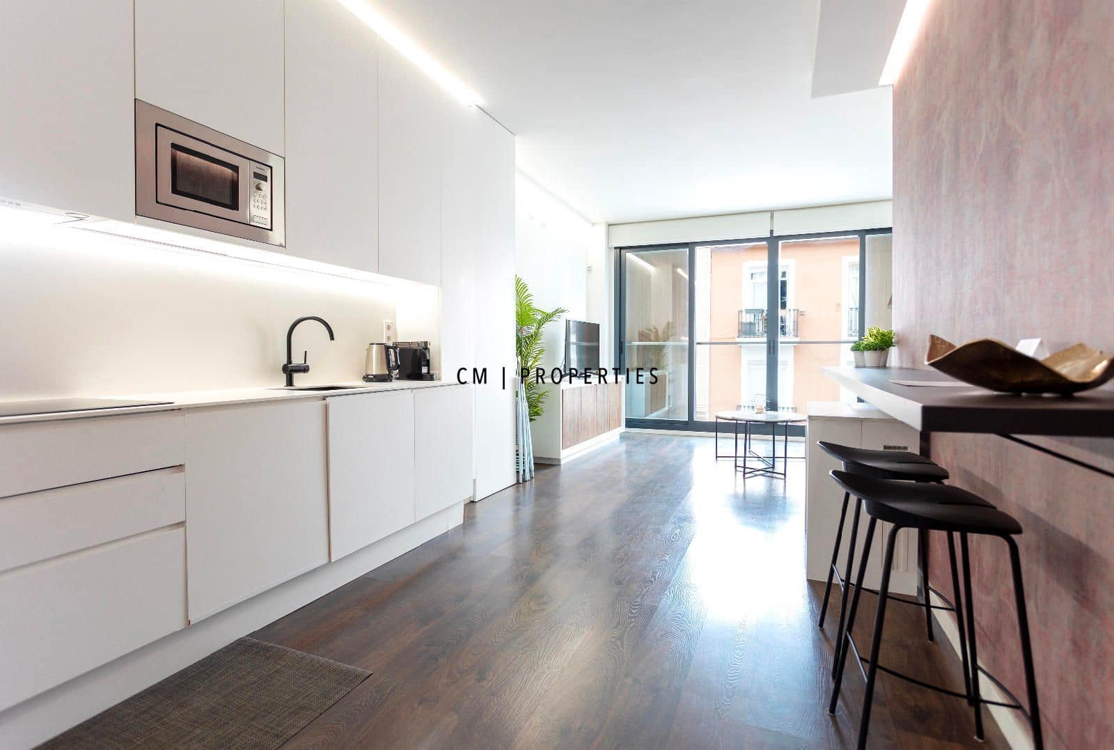1 Zimmer Wohnung zu vermieten in Valencia Stadt - 1.600 € (Ref: 9938697)