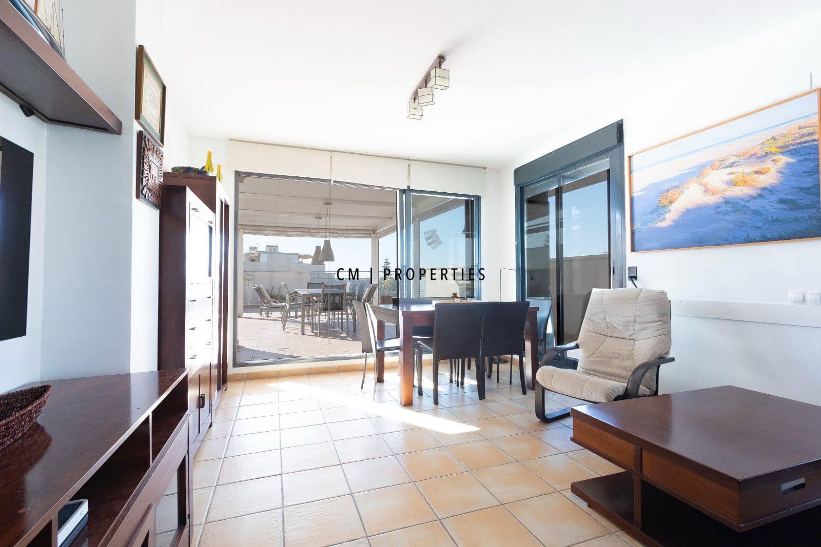2 Zimmer Penthouse zu vermieten in Canet d'En Berenguer mit Pool Garage - 1.500 € (Ref: 9950615)