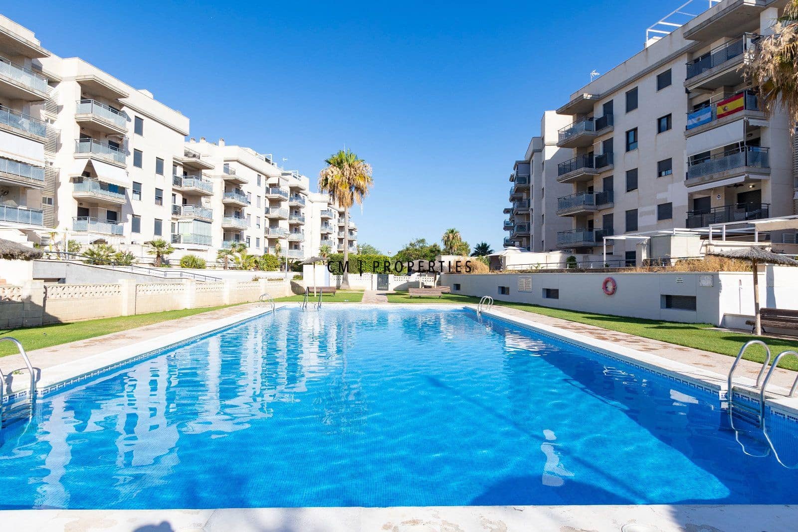 2 Zimmer Penthouse zu vermieten in Canet d'En Berenguer mit Pool Garage - 1.500 € (Ref: 9950615)