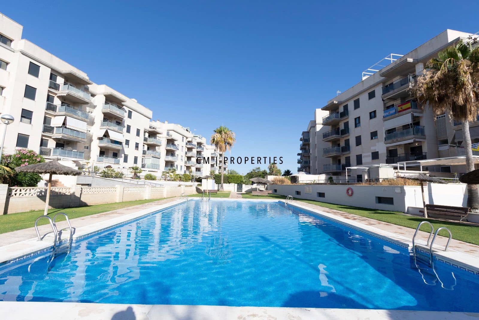 2 Zimmer Penthouse zu vermieten in Canet d'En Berenguer mit Pool Garage - 1.500 € (Ref: 9950615)