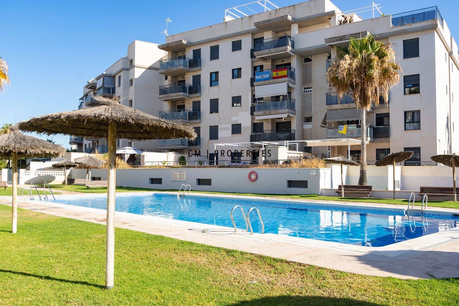 2 Zimmer Penthouse zu vermieten in Canet d'En Berenguer mit Pool Garage - 1.500 € (Ref: 9950615)