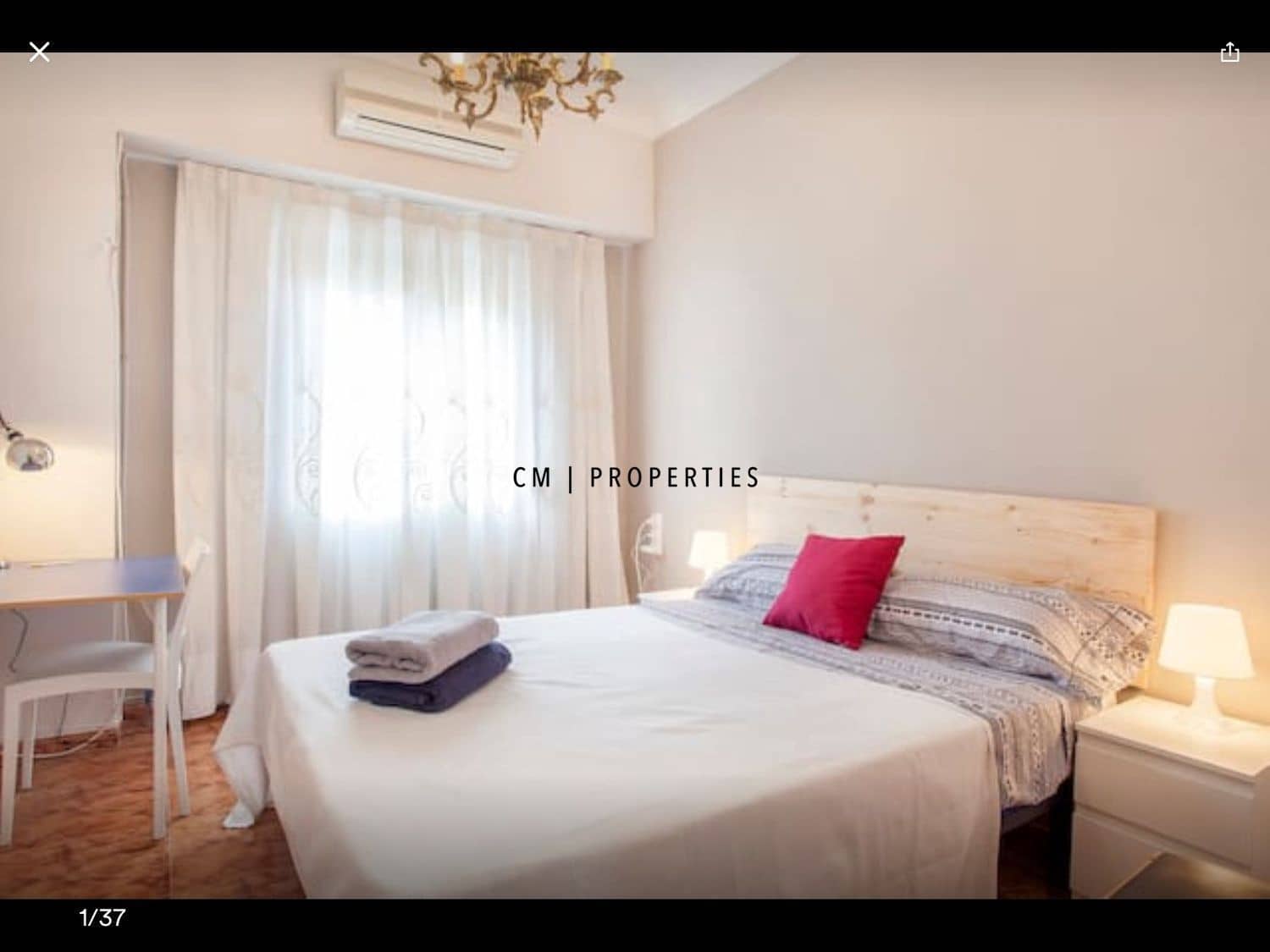 2 soveværelse Lejlighed til leje i Valencia by - € 600 (Ref: 9981554)