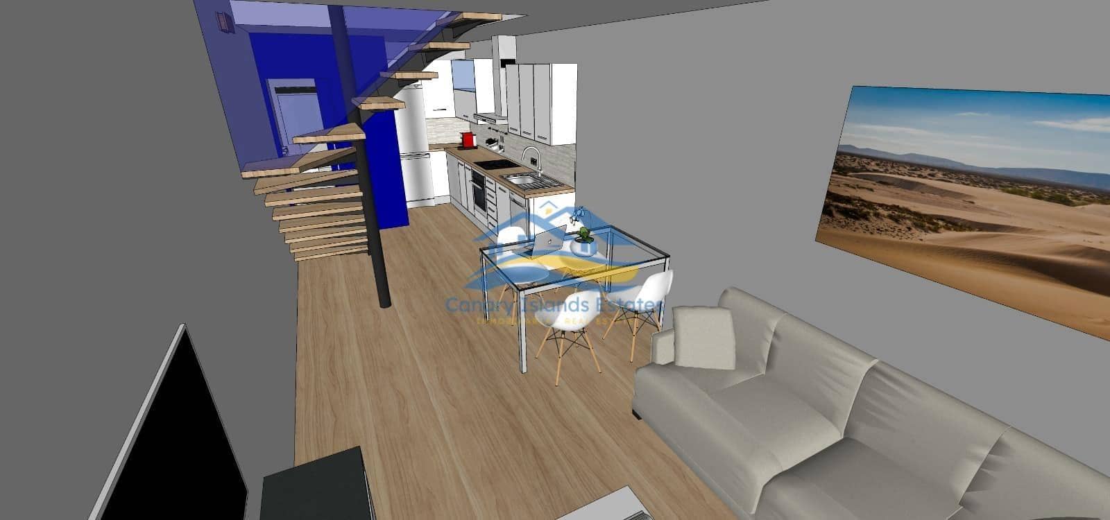 2 makuuhuone Huoneisto myytävänä paikassa El Cotillo - 280 000 € (Ref: 9215269)