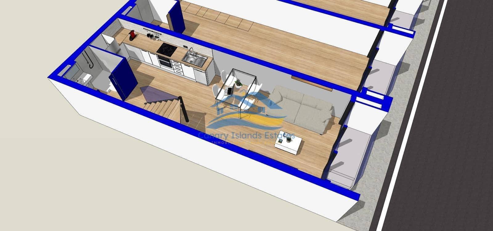 2 makuuhuone Huoneisto myytävänä paikassa El Cotillo - 280 000 € (Ref: 9215269)