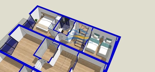 2 makuuhuone Huoneisto myytävänä paikassa El Cotillo, La Oliva - 280 000 € (Ref: 9215269)