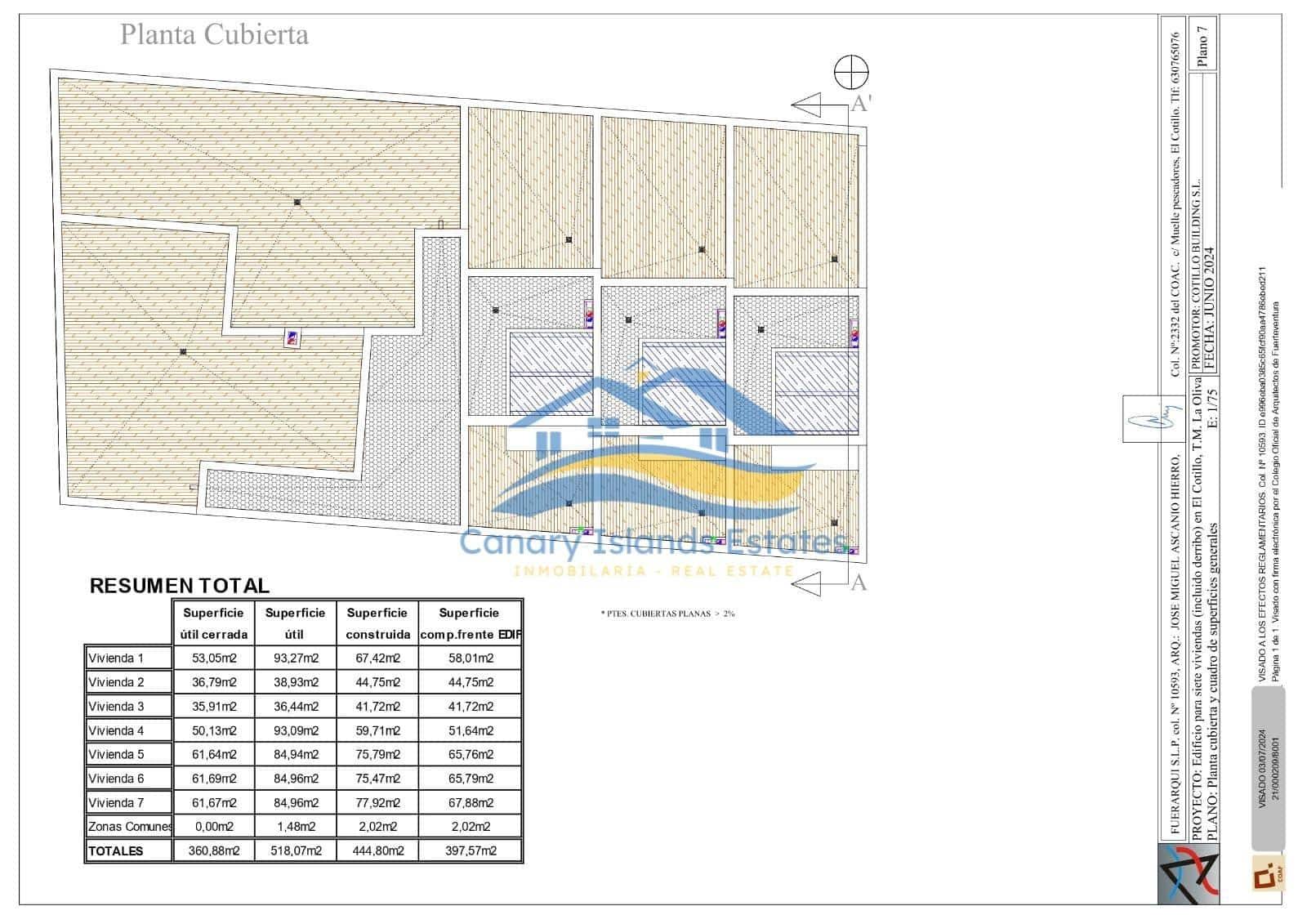 2 makuuhuone Huoneisto myytävänä paikassa El Cotillo - 280 000 € (Ref: 9215269)