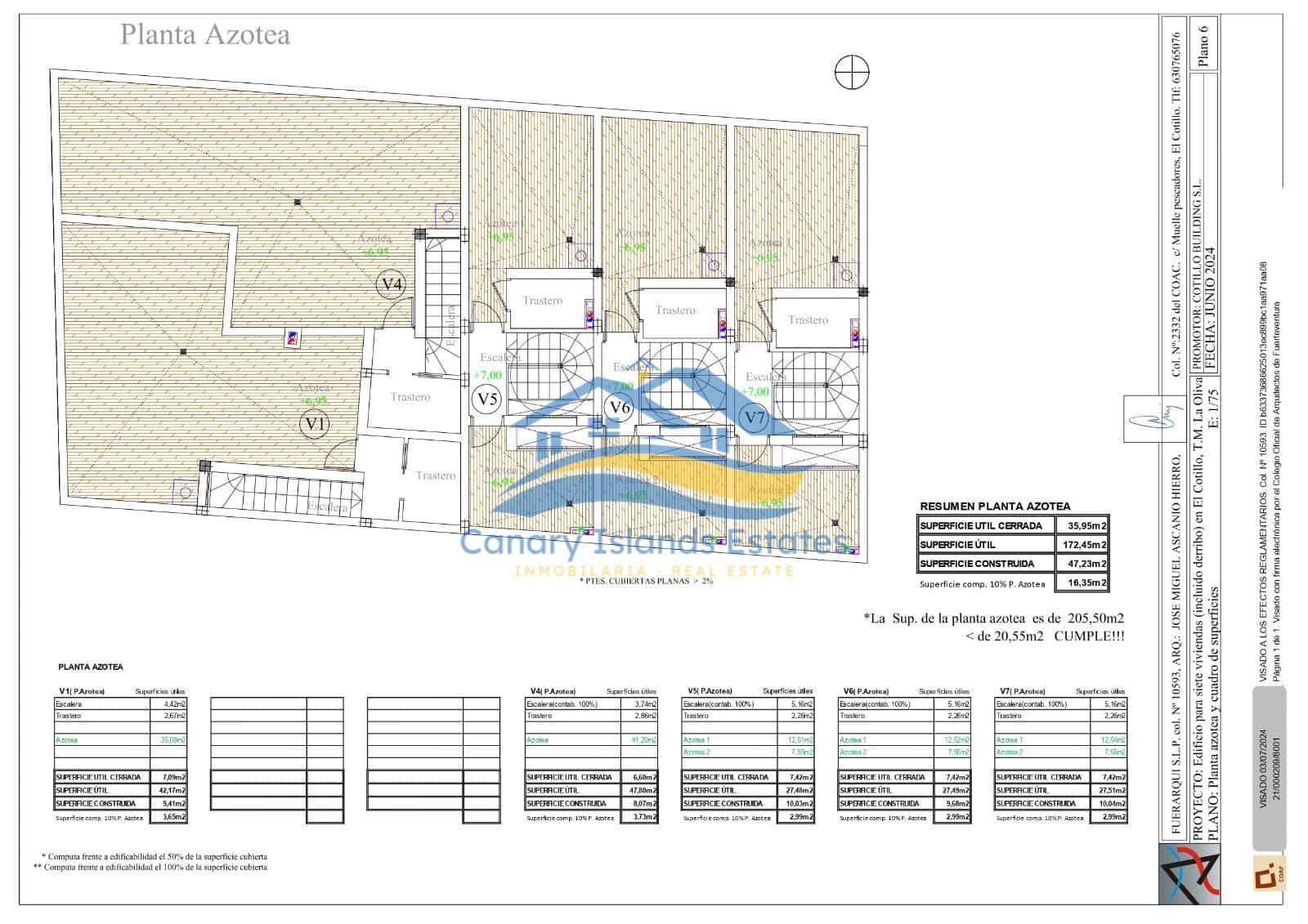 2 makuuhuone Huoneisto myytävänä paikassa El Cotillo - 280 000 € (Ref: 9215269)