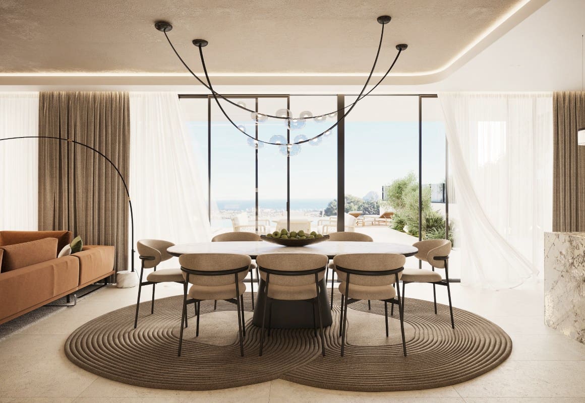 4 soverom Villa til salgs i Calpe / Calp med svømmebasseng garasje - € 2 100 000 (Ref: 10112100)