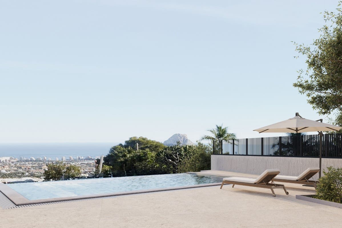 4 soverom Villa til salgs i Calpe / Calp med svømmebasseng garasje - € 2 100 000 (Ref: 10112100)