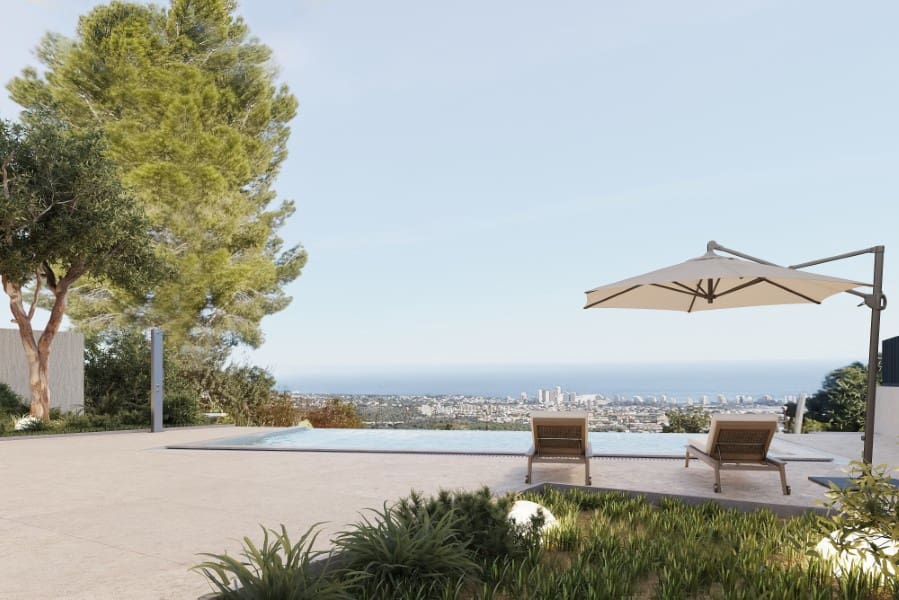4 soverom Villa til salgs i Calpe / Calp med svømmebasseng garasje - € 2 100 000 (Ref: 10112100)