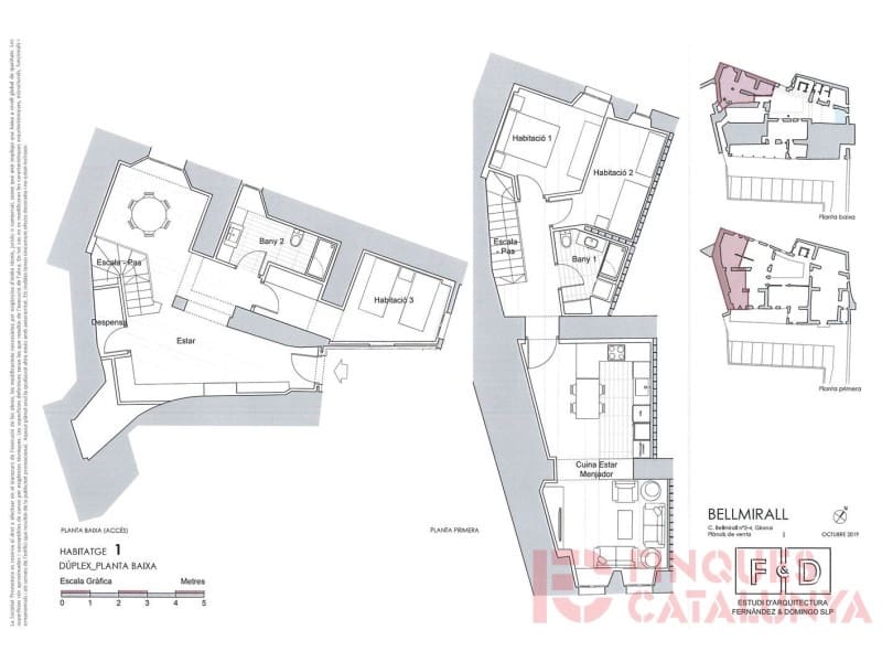 3 bedroom Flat for sale in Girona city with garage - € 719,250 (Ref: 9433533)