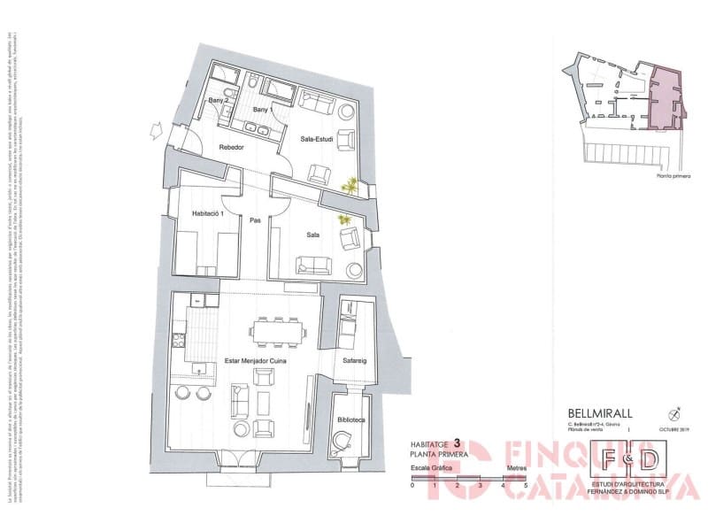 3 makuuhuone Asunto myytävänä paikassa Girona kaupunki mukana 
autotalli - 876 750 € (Ref: 9433534)