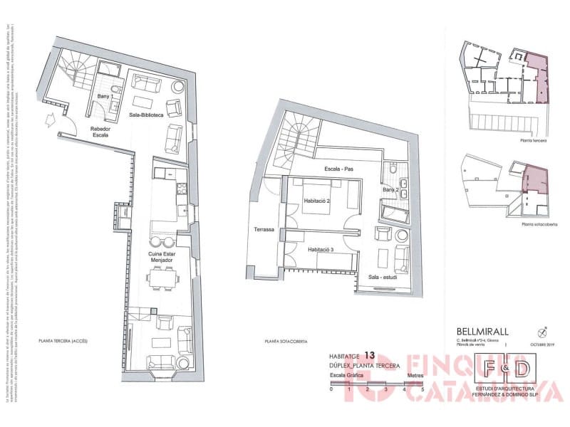 3 makuuhuone Asunto myytävänä paikassa Girona kaupunki mukana 
autotalli - 871 500 € (Ref: 9433545)