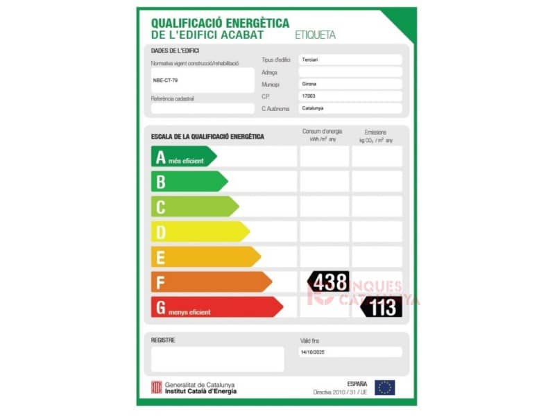 Kommersiell til salgs i Girona by - € 265 000 (Ref: 9433546)