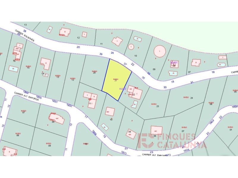 Byggegrund til salg i Brunyola i Sant Marti Sapresa - € 70.000 (Ref: 9516250)