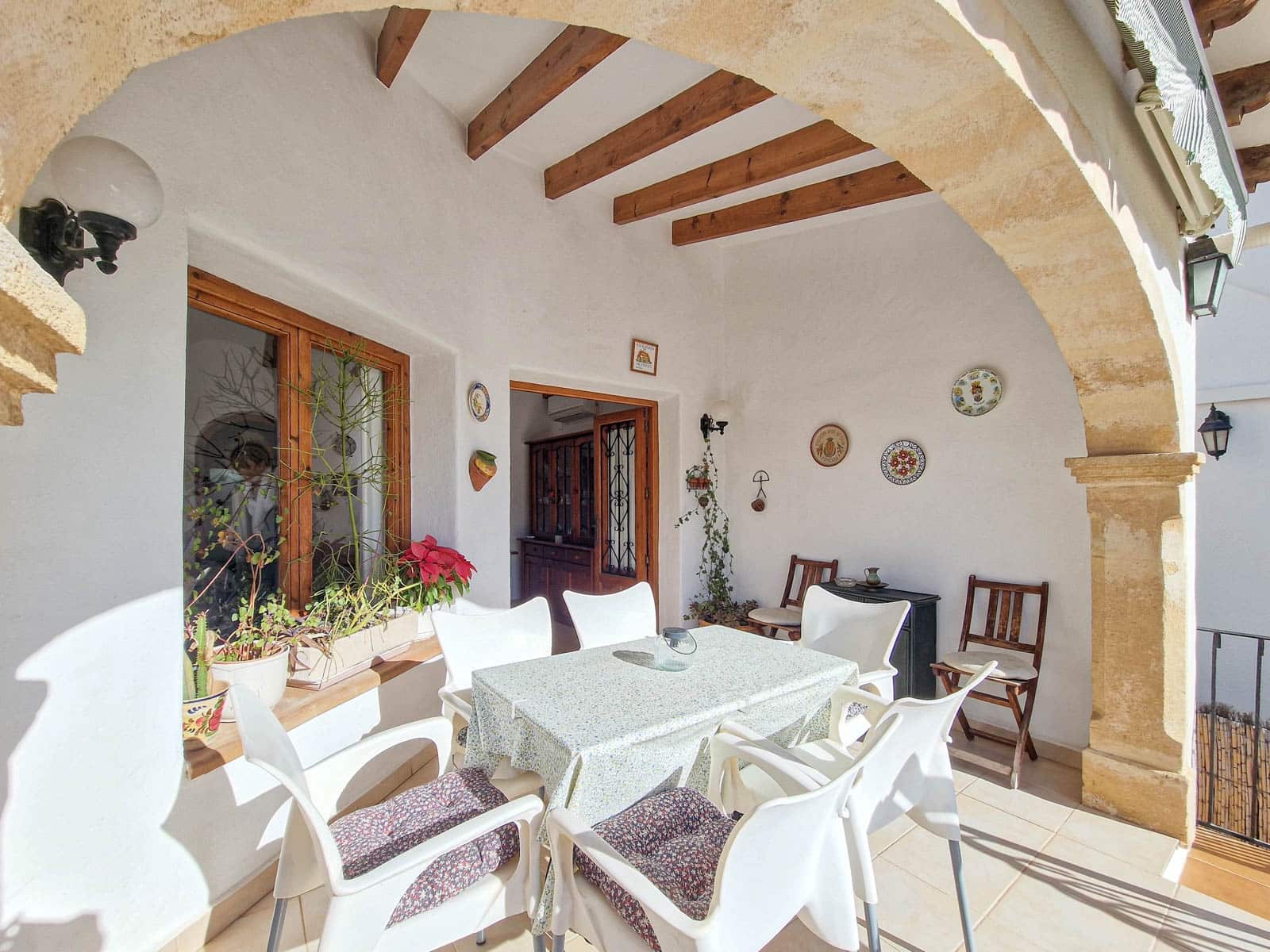 3 soveværelse Byhus til leje i Moraira med swimmingpool - € 1.300 (Ref: 8343426)