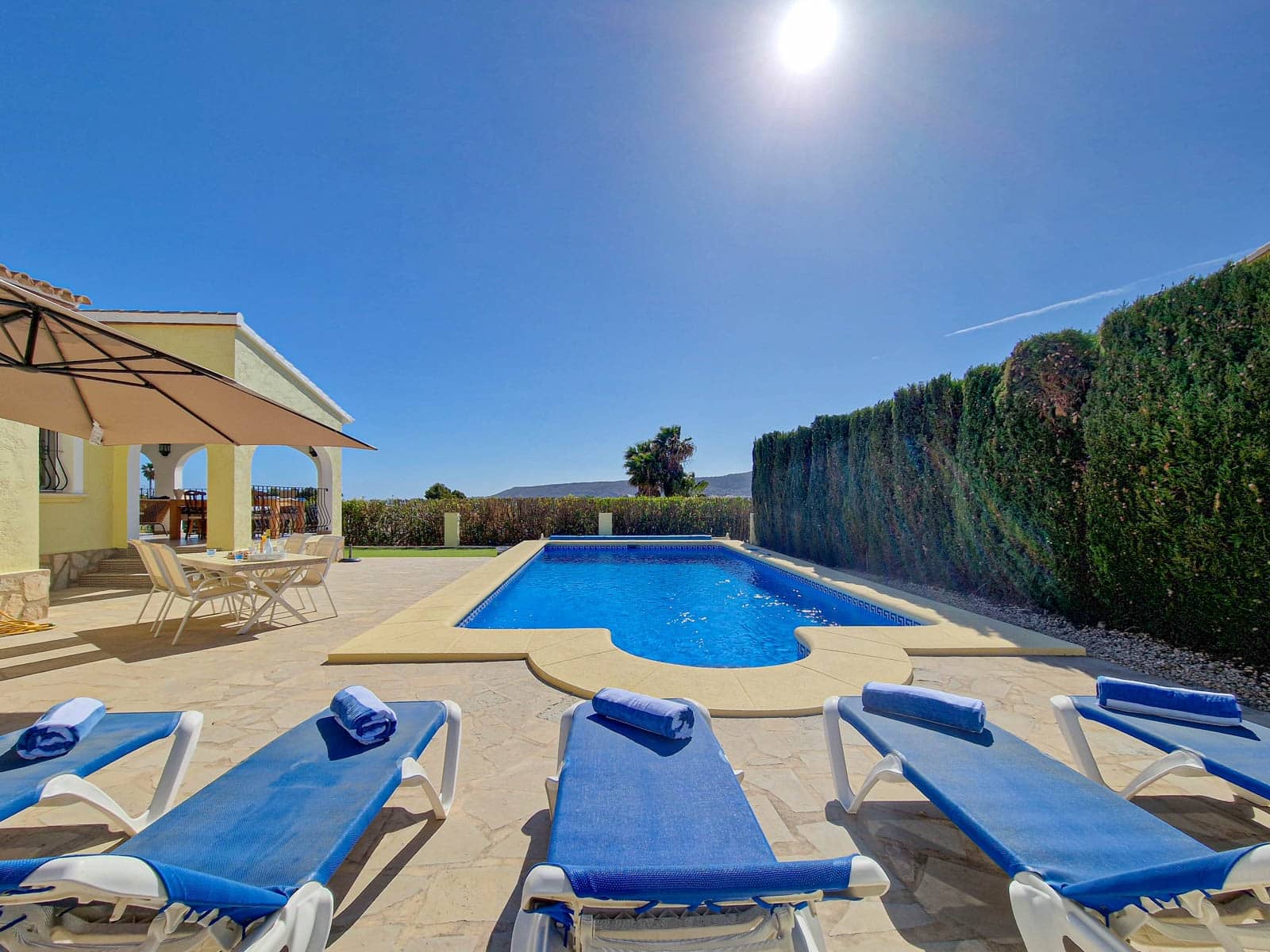 3 bedroom Villa for holiday rental in Benitachell / Benitatxell with garage - € 245 (Ref: 8346729)