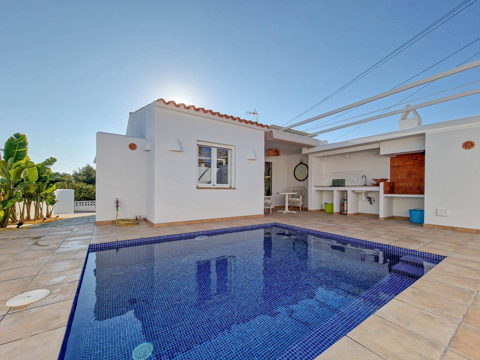 2 sypialnia Bungalow na kwatery wakacyjne w Moraira z basenem garażem - 198 € (Ref: 8796621)