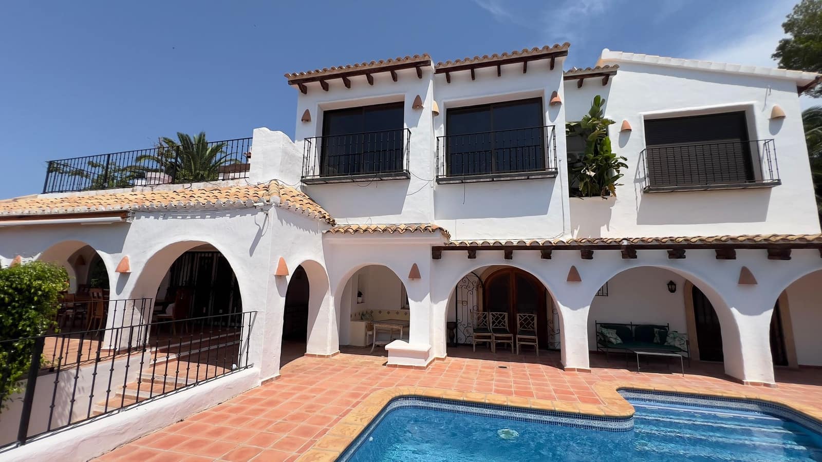 4 soveværelse Villa til leje i Moraira - € 3.800 (Ref: 9195234)