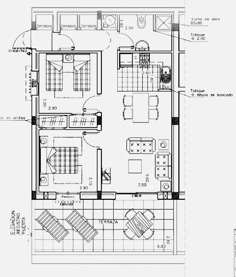 2 makuuhuone Huoneisto vuokrattavana paikassa Cumbre del Sol - 1 100 € (Ref: 9315170)