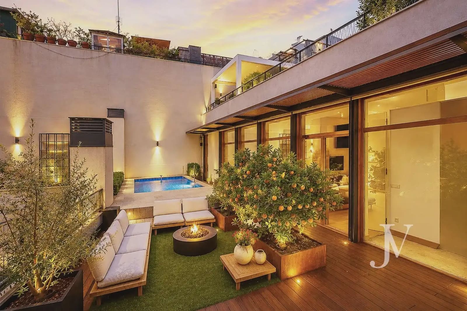 Ático de 4 habitaciones en Madrid ciudad en venta con piscina garaje - 5.000.000 € (Ref: 9965625)