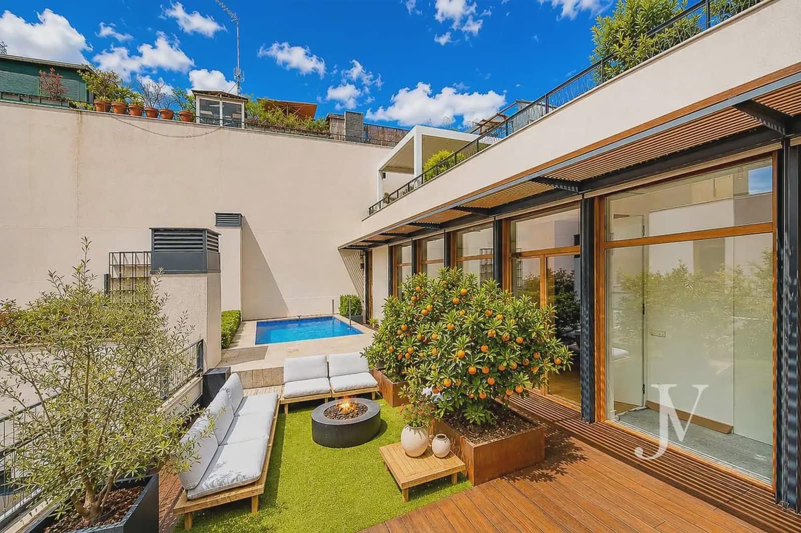 Ático de 4 habitaciones en Madrid ciudad en venta con piscina garaje - 5.000.000 € (Ref: 9965625)