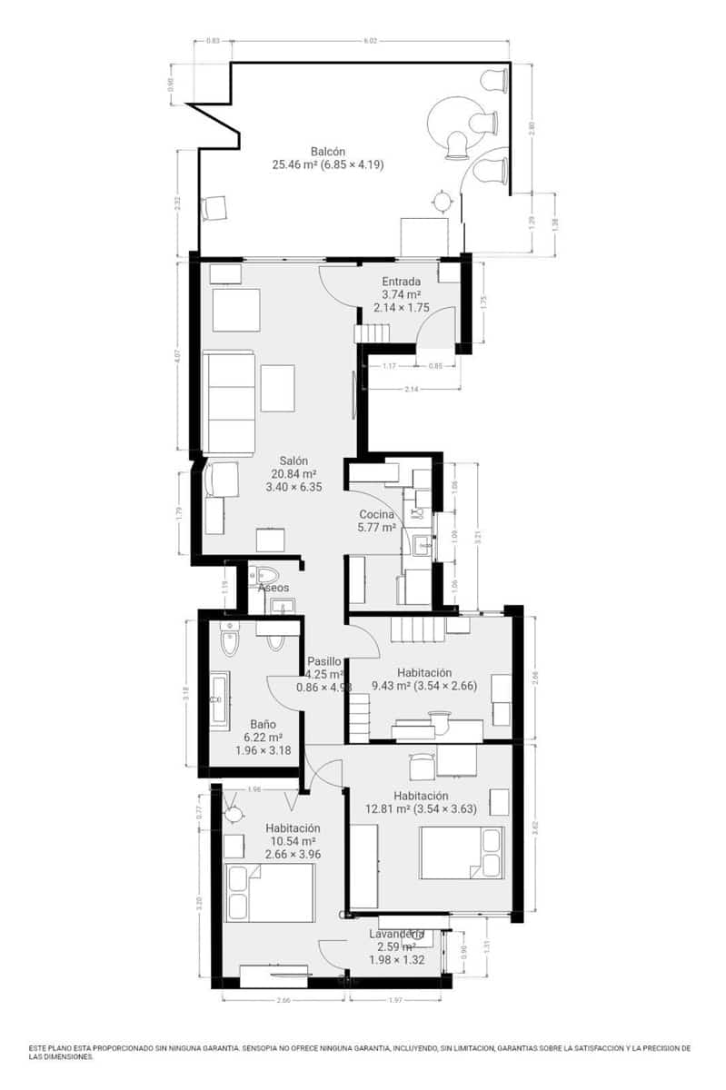 3 camera da letto Attico in vendita in Benicarlo - 195.000 € (Rif: 9656058)