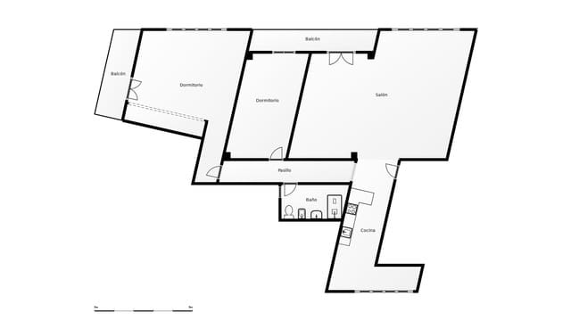 Apartamento de 3 habitaciones en Palma de Mallorca en venta - 330.000 € (Ref: 9733462)