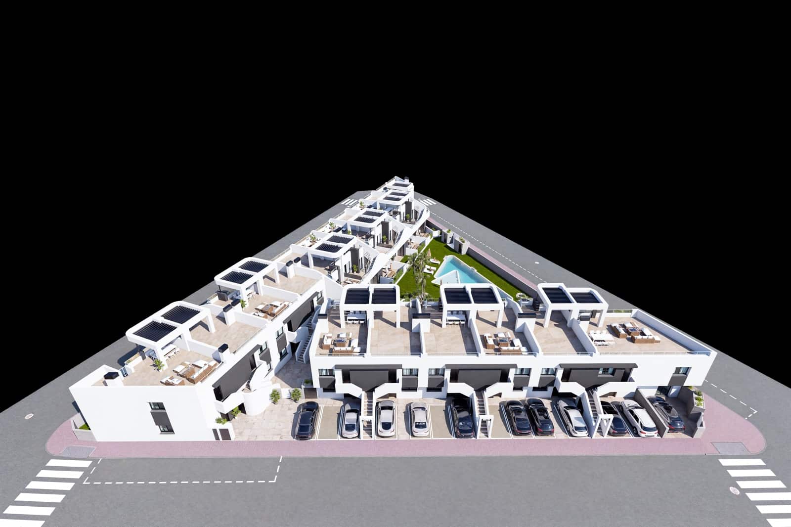 2 soveværelse Lejlighed til salg i San Fulgencio med swimmingpool garage - € 233.900 (Ref: 10060544)