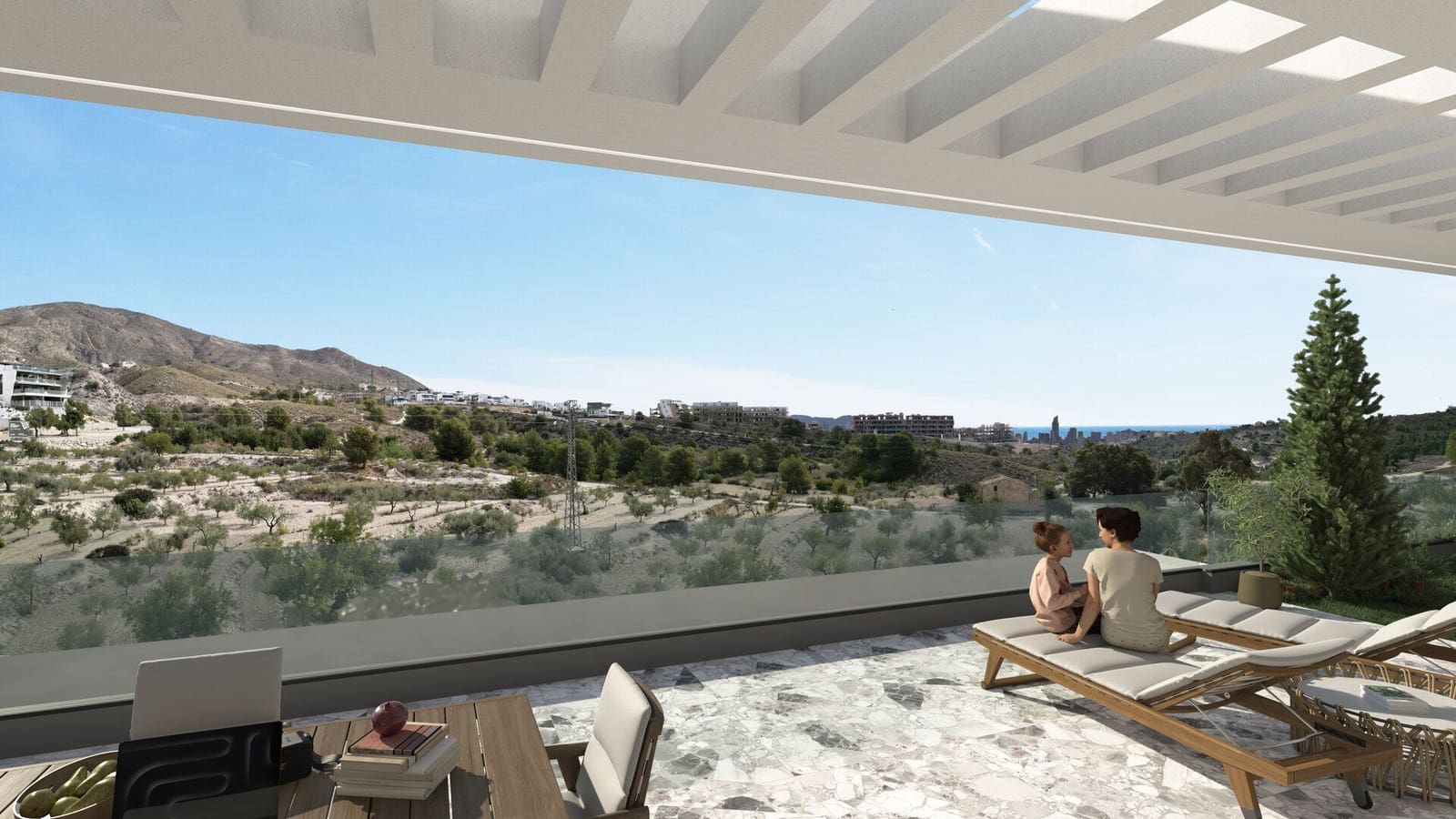 2 bedroom Apartment for sale in Finestrat with pool garage - € 345,000 (Ref: 9239252)