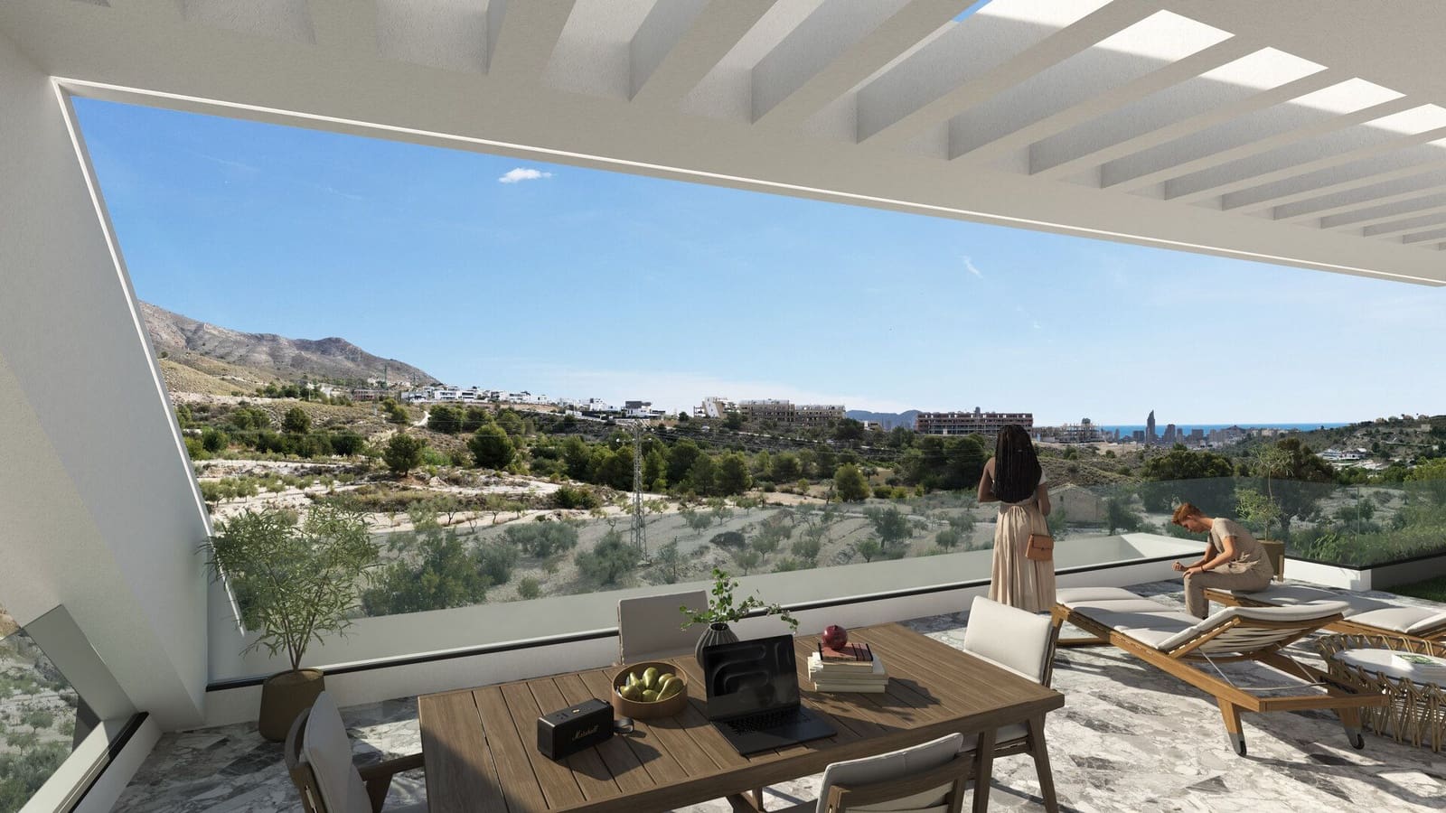 2 bedroom Apartment for sale in Finestrat with pool garage - € 345,000 (Ref: 9239252)