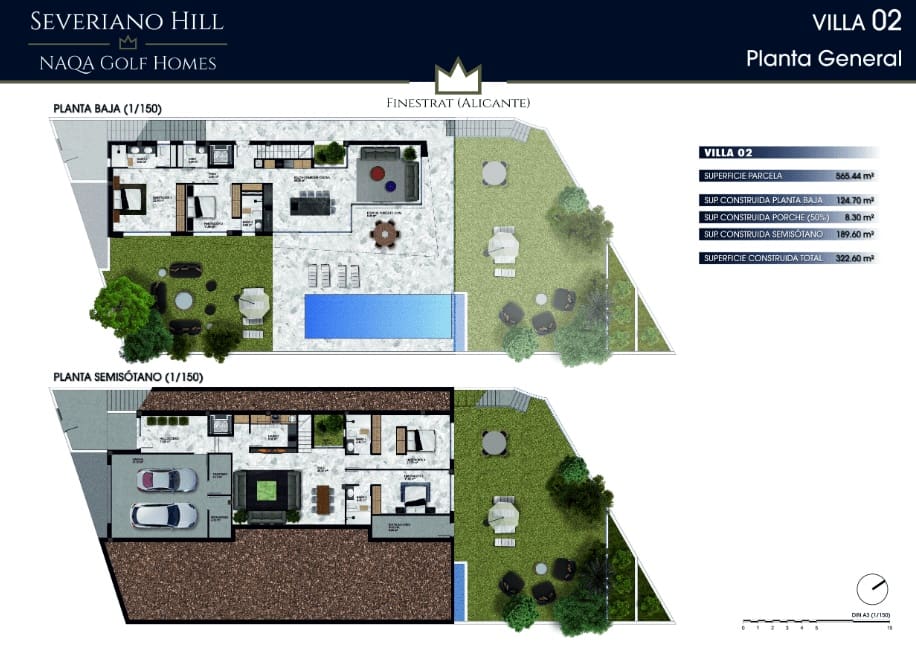 4 camera da letto Villa in vendita in Finestrat - 1.270.000 € (Rif: 9239255)