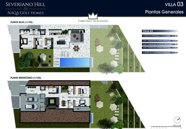 4 camera da letto Villa in vendita in Finestrat - 1.270.000 € (Rif: 9239255)