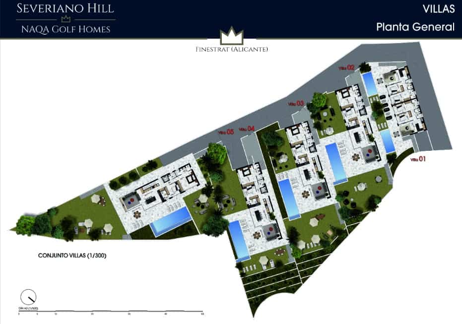 4 camera da letto Villa in vendita in Finestrat - 1.270.000 € (Rif: 9239255)