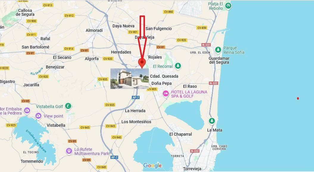 3 camera da letto Villa in vendita in Benijofar con piscina garage - 435.000 € (Rif: 9239276)