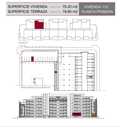 2 Zimmer Apartment zu verkaufen in San Miguel de Salinas mit Pool Garage - 224.000 € (Ref: 9779145)
