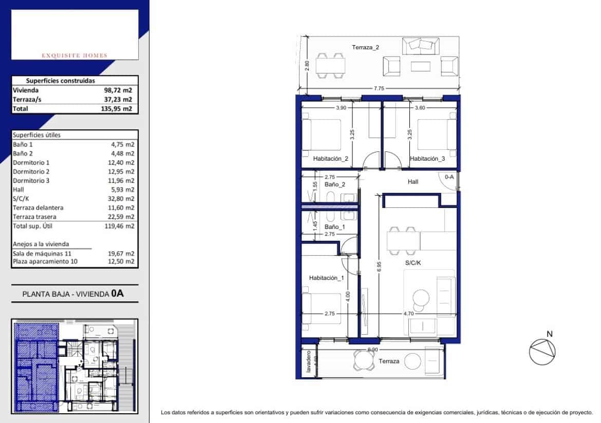 3 soverom Leilighet til salgs i La Villajoyosa / Vila Joiosa med svømmebasseng garasje - € 351 750 (Ref: 8848934)
