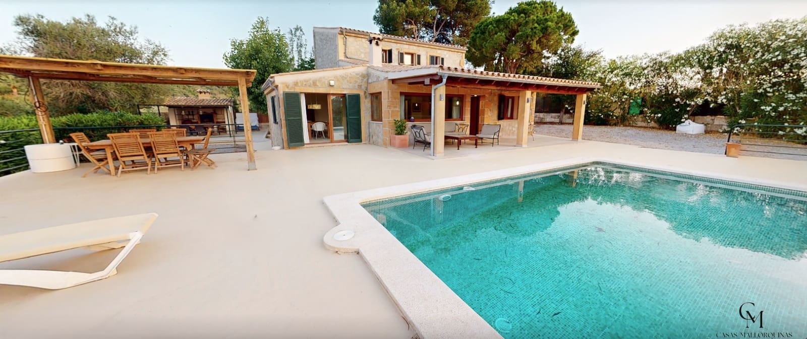 3 Zimmer Villa zu vermieten in Alcudia mit Pool - 2.925 € (Ref: 10049419)